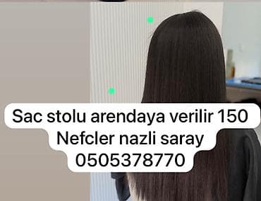 İş: Qadın saç ustası, 20 yaş, 3-5 illik təcrübə, Yerin icarəsi — 1