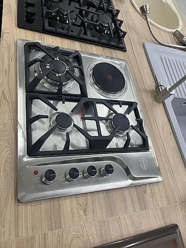 Duxovkalar: Qarışıq sobası Quraşdırılan, 4 gözlü — 4