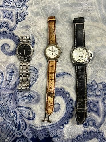 Аксессуары: Классические Комплекты с часами, цвет - Золотой — 3