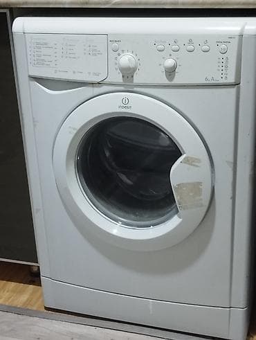 par utusu qiyməti: Paltaryuyan maşın Indesit, 6 kq, İşlənmiş, Avtomat, Qurutma var, Kredit yoxdur — 3