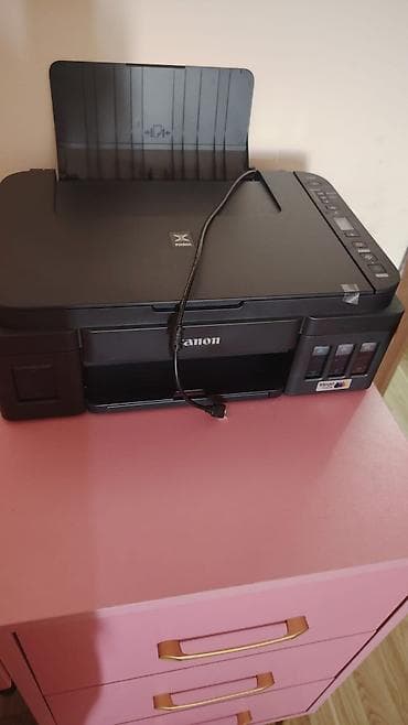 apple mac mini: Canon PIXMA rəngli printer. WiFi dəstəkləyir. Təptəzədir, 2 3ay olar — 1