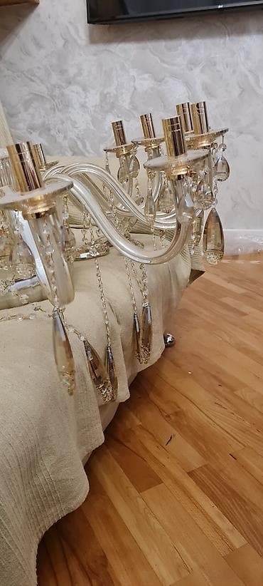 Xalçalar: Çılçıraq, 10 və daha çox lampa, Xrustal — 3