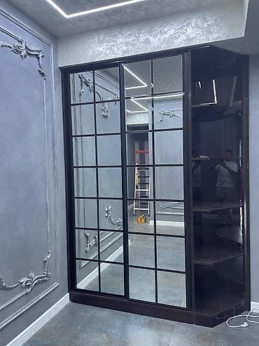 oturaca: Düz dolab, Mətbəx üçün, Paltar üçün, Kupe, Korpuslu, 3 qapılı — 1