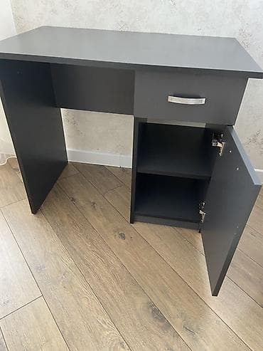 generator mini: Düz masa, Stulsuz, Polkalı, Siyirməli, MDF — 4