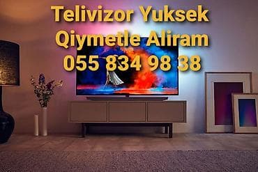 Yeni ve ikinci el Telivizorlari Aliram unvadan Televizor Tv — 1