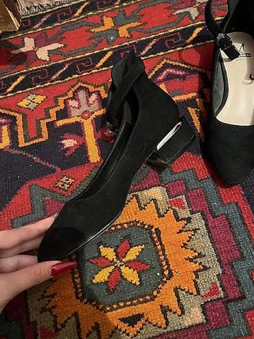 Tuflilər: Tuflilər, Ölçü: 36, rəng - Qara, Yeni — 2