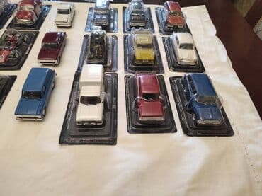 скупка масштабных моделей автомобилей: Kolleksiya satılır Ümumi 85 ədəd modeldir jurnalı ilə birlikdə 77 — 7