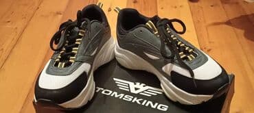 uşaq üçün hündür krosovkalar: Ölçü: 39, rəng - Qara, İşlənmiş — 4