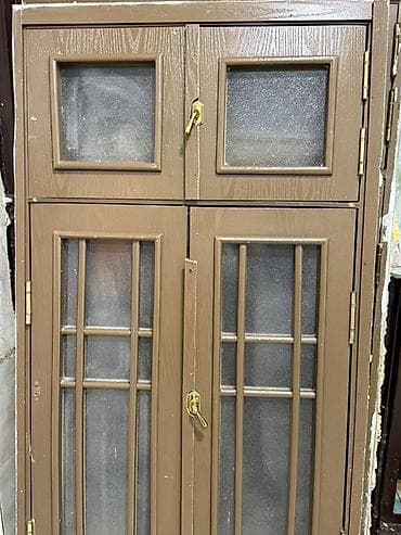 Строительные леса: Taxta pəncərə dəsti - Material: PVC profil, taxta teksturası effekti — 2