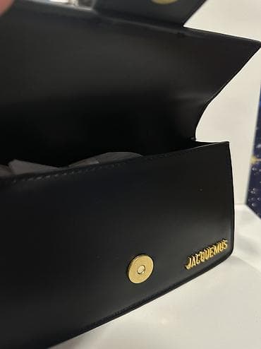 mini laqonda: Jacquemus 20sm çiyin çanta – qara rəng A klass. shekilde nece var ele — 2