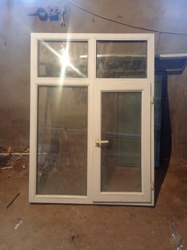 Döşəmə: Yaxşı vezyetde 3eded eyni ölçüdə pencere plasdik ölçüsü 115 157 — 2