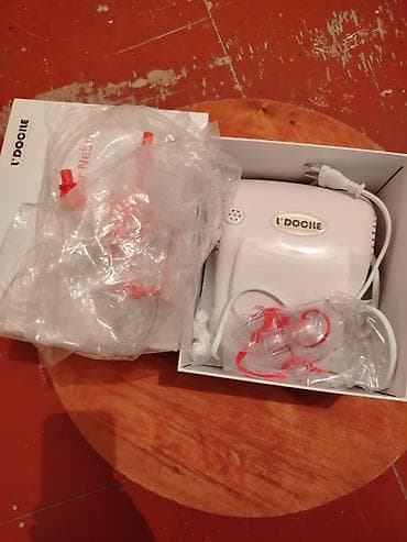 İnqalyatorlar, nebulizerlər: L’DOCILE kompressor tipli nebulyayzer Məhsul təsviri: - Şəbəkə gücü — 3