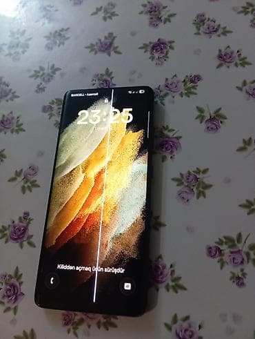 Samsung Galaxy S21 Ultra, rəng - Qara, Simsiz şarj