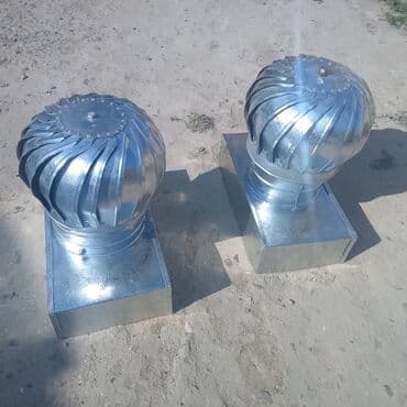 Другие услуги: Təbii havalandırma üçün fırlanan turbinalar (roof ventilator) - — 4