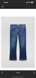 Zara jeans 36 razmer