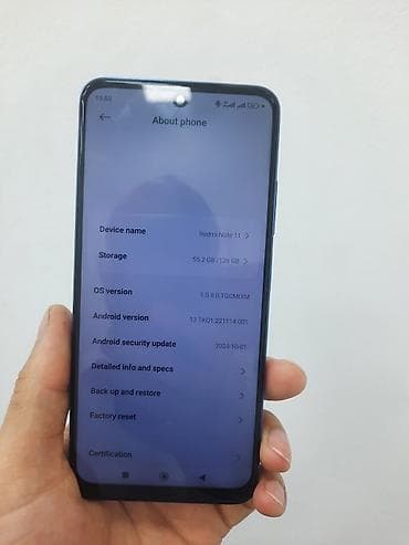 xiomi note 11: Redmi Note 11, 128 GB, rəng - Mavi, İki sim kartlı — 3