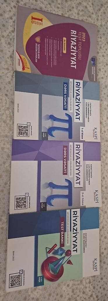 Riyaziyyat hazırlığı üçün dərs və test vəsaitləri dəsti Dəstəyə