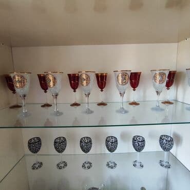 Qədəhlər, Şüşə, 6 ədədli dəst