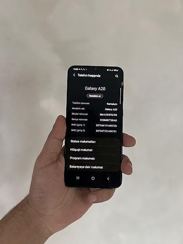 ayfon15 pro: Samsung Galaxy A20, 32 GB, rəng - Qara — 8