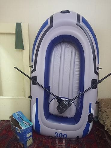 Dəbilqələr: Şişmə qayıq – 300 model - Tip: Şişmə rezin/qumaş qayıq (iki qayıq — 3