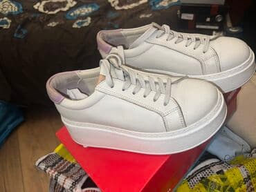 кросовки: Puma, Размер: 36, цвет - Бежевый, Б/у — 7