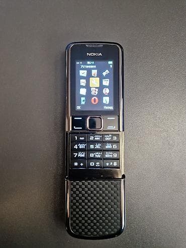 sensor telefon: Nokia 8, rəng - Qara, Düyməli — 4