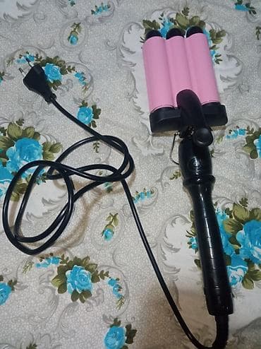 su dalgasi fen: Üç borulu saç dalğalandırıcı (tripple barrel waver) - 3 silindrli — 1