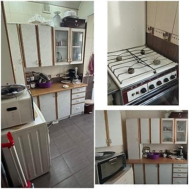 mətbəx sobasi: Metbex mebeli+qaz sobasi+elektrik sobasi 150 azn. Unvan 8ci — 1