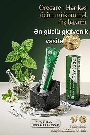 Orecare Çin Otlu Diş Məcunu - Gündəlik ağız gigiyenası üçün güclü — 3