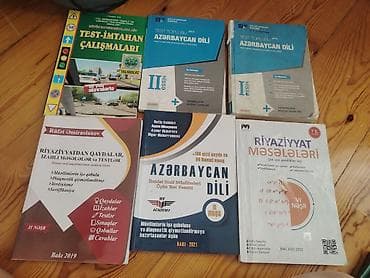 Dərs vəsaitləri və test topluları dəsti Komplektdə olan kitablar: - — 2