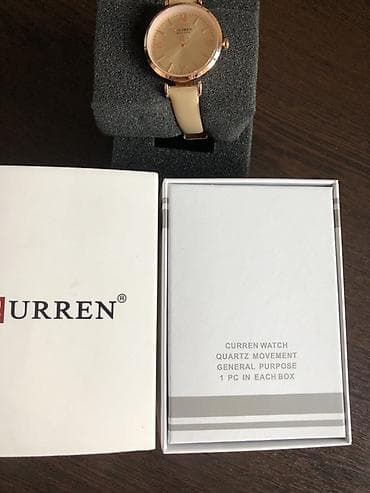 qol satı: Yeni, Qol saatı, Curren, rəng - Bej — 6