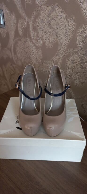 eqa shoes ecemi unvan: Tuflilər, Ölçü: 36, rəng - Bej, İşlənmiş — 3