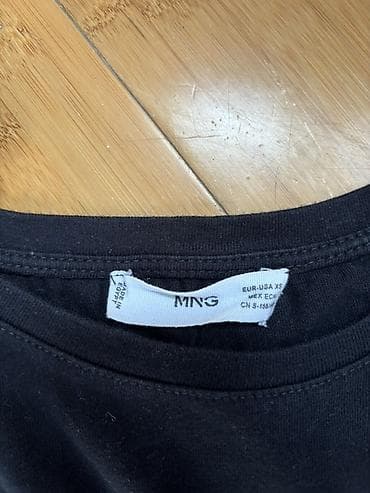 alt geyim: MNG uzunqol köynək - Brend: MNG (Mango) - Rəng: qara - Ölçü: XS — 1