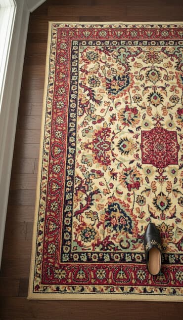 ayaqaltı xalça: Xalça Dekorativ, İran — 1