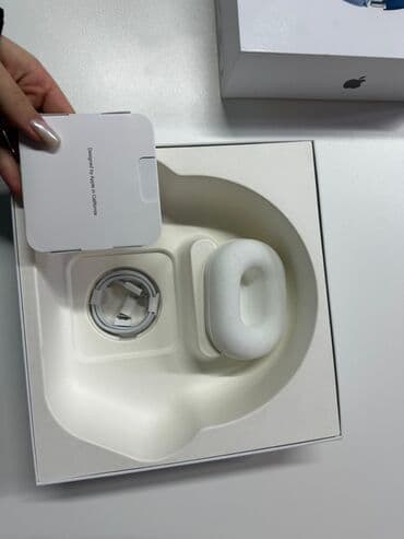 Микрофоны: Беспроводные (Bluetooth) Наушники, Apple, цвет - Синий — 9