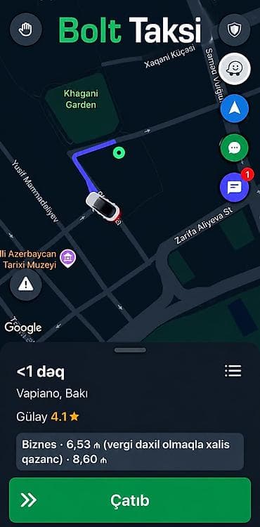 surucu gence: Arendaya verilir Bolt Taksi – sürətli və rahat taksi sifarişi üçün — 1