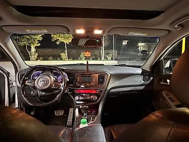 masin sat: Kia Optima (ağ rəng), sedan, SX GDi - Kuzov: 4 qapılı sedan, ağ rəng — 10