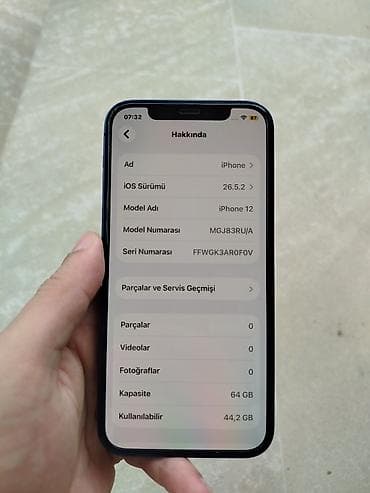 electronics iphone: IPhone 12, 64 GB, Mavi, Face ID — 2