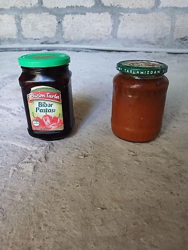 taramira yağı kullananlar: Məhsul: Ev konservləri – Təbriz üzümü yarpağı, qoz, qarpız, ərik — 2
