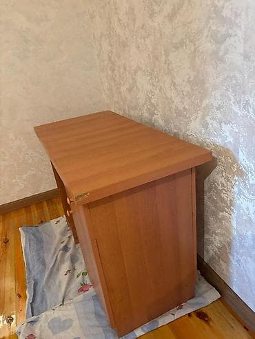 Düz masa, Polkalı, Siyirməli, Sadə laminat, Zəmanətsiz, Kredit yoxdur — 7