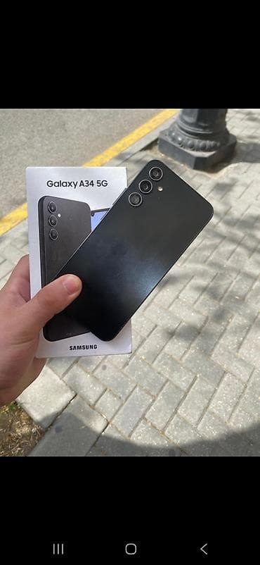 iphone x irşad telecom: Samsung Galaxy A34 5G, rəng - Qara, İki sim kartlı — 2
