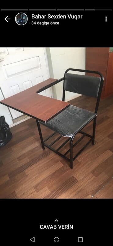 miz ustul: Mətbəx üçün, Yeni, Qatlanmayan, Stul — 17