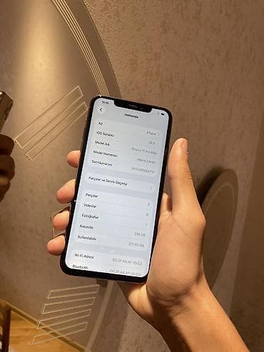 phone 11: IPhone 11 Pro Max, 256 GB, Qızılı, Face ID — 3