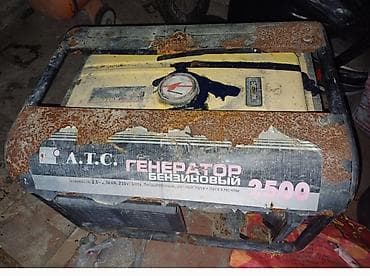 kubik satisi: A.T.C. 2500 benzinli generator - Güc: 2.0–2.3 kVA - Gərginlik/Tezlik — 1
