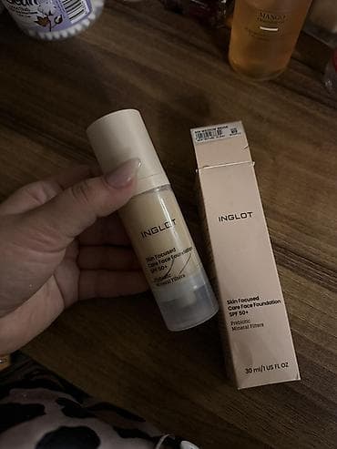 spf: Məhsul: Inglot Skin Focused Care Face Foundation SPF 50+ Həcm: 30 ml — 1