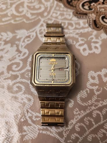 qol: Qol saatı, Orient, rəng - Qızılı — 3