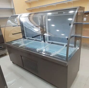 Sənaye tipli soyuduculu vitrin - Məhsulların sərgilənməsi və