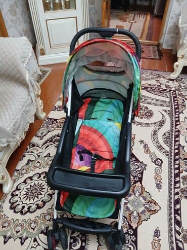 Манежи: Uşaq arabası – yığcam və yüngül “stroller” tipli model — 4