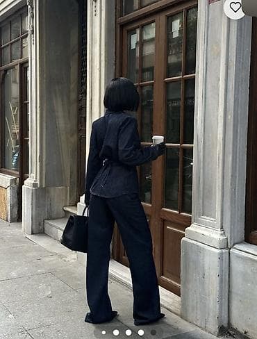 Qadin ucun kostyum desti bir defe geyinilib,yenidir,belinde iple — 1