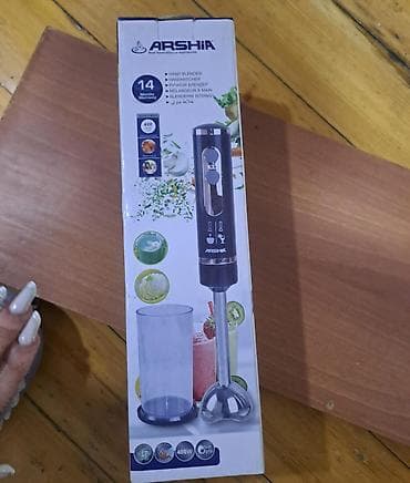 ARSHIA əl blenderi Xüsusiyyətlər: - Güc: 400W - 14 aylıq zəmanət